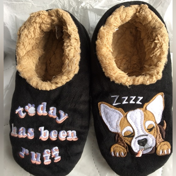 5/$20 Womens Puppy Slippers Nonslip Cozy Slippers - Picture 5 of 5
